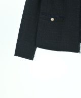 INDIVI（インディヴィ）ノーカラージャケット 紺 サイズ:38(M位) レディース/2200669472073