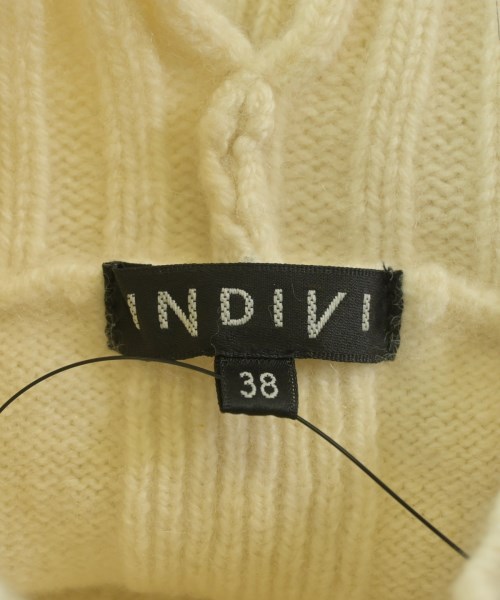 INDIVI（インディヴィ）ニット・セーター 白 サイズ:38(M位) レディース/2200669472103