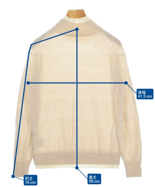 INDIVI（インディヴィ）ニット・セーター ベージュ サイズ:5(XS位) レディース/2200668722025