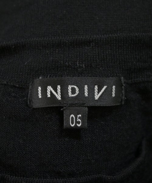 INDIVI（インディヴィ）ニット・セーター 黒 サイズ:05(XS位) レディース/2200668722032