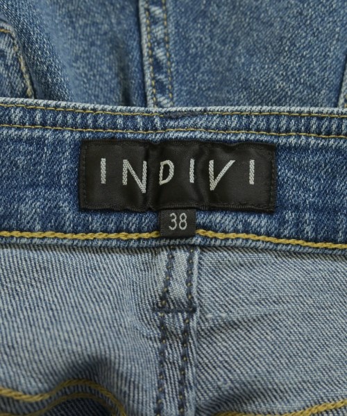 INDIVI（インディヴィ）デニムパンツ 青 サイズ:38(M位) レディース/2200724594054