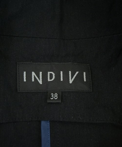 INDIVI（インディヴィ）テーラードジャケット 黒 サイズ:38(M位) レディース/2200724594207