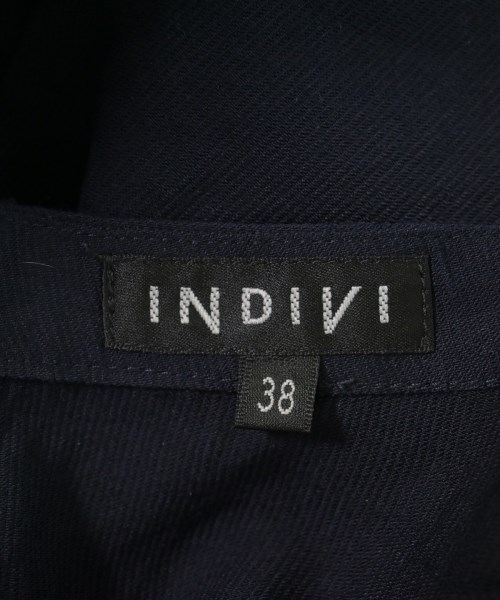 INDIVI（インディヴィ）ブラウス 紺 サイズ:38(M位) レディース/2200724594290