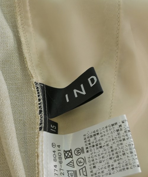 INDIVI（インディヴィ）スラックス ベージュ サイズ:15(XXL位) レディース/2200725898052