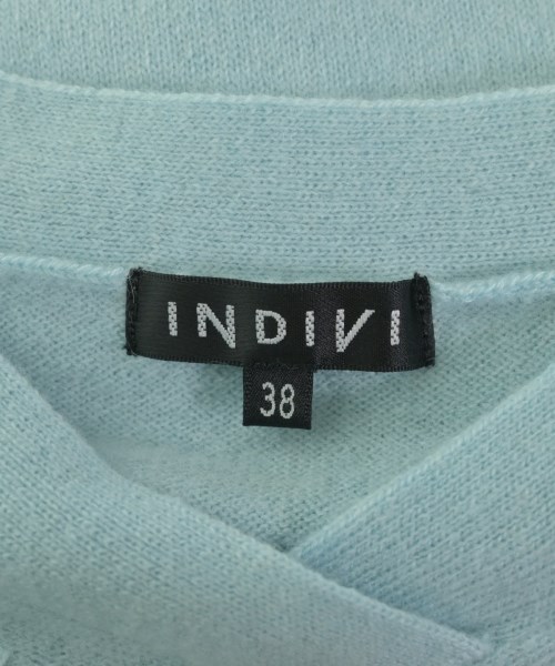 INDIVI（インディヴィ）ニット・セーター 青 サイズ:38(M位) レディース/2200727750037