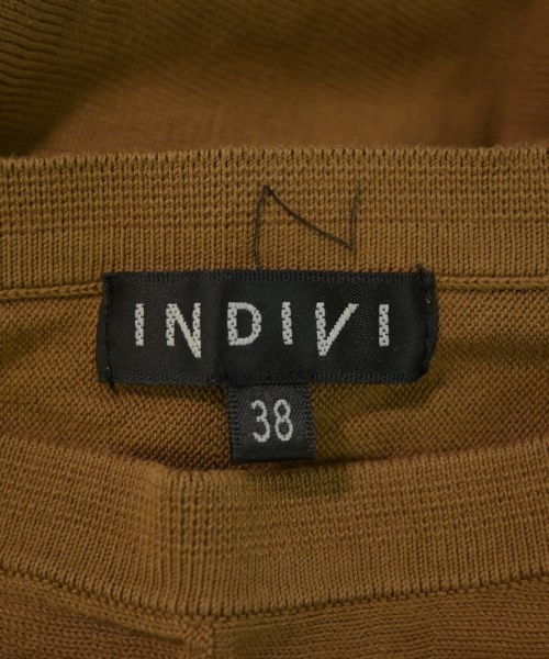 INDIVI（インディヴィ）ニット・セーター 茶 サイズ:38(M位) レディース/2200725662240
