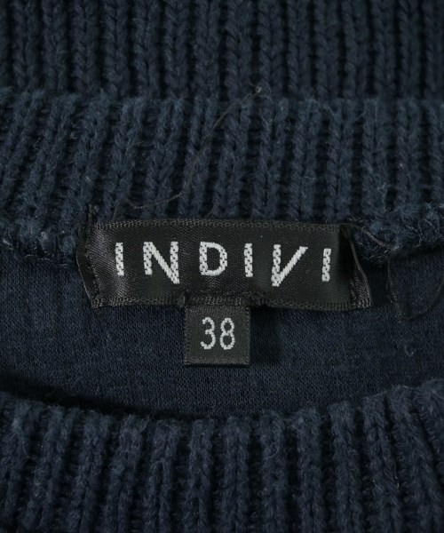 INDIVI（インディヴィ）ブラウス 紺 サイズ:38(M位) レディース/2200725662288