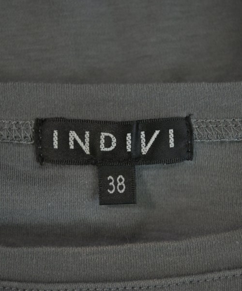 INDIVI（インディヴィ）Tシャツ・カットソー グレー サイズ:38(M位) レディース/2200725662301