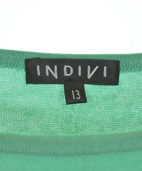 INDIVI（インディヴィ）ニット・セーター 緑 サイズ:13(XL位) レディース/2200728216044