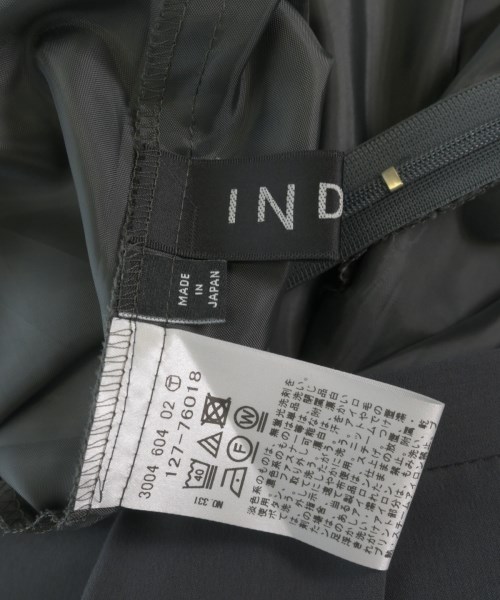 INDIVI（インディヴィ）ロング・マキシ丈スカート グレー サイズ:40(L位) レディース/2200734436092