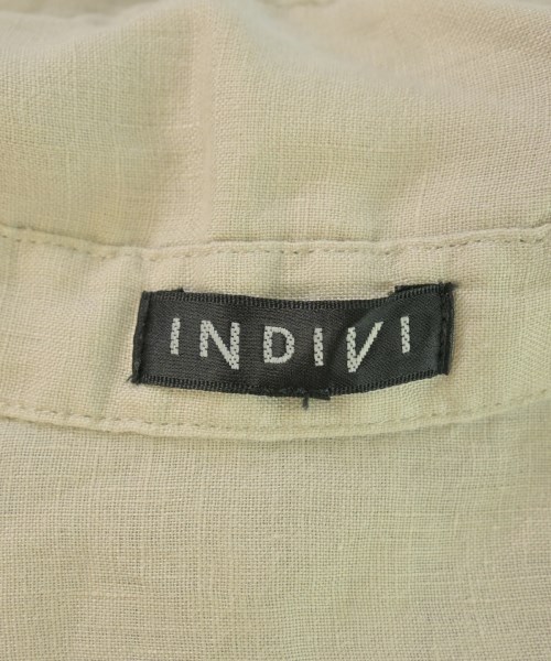 INDIVI（インディヴィ）カジュアルシャツ ベージュ サイズ:F レディース/2200718667108