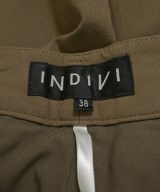 INDIVI（インディヴィ）スラックス 茶 サイズ:38(M位) レディース/2200727346063