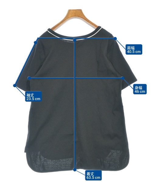 INDIVI（インディヴィ）Tシャツ・カットソー 黒 サイズ:38(M位) レディース/2200731705085