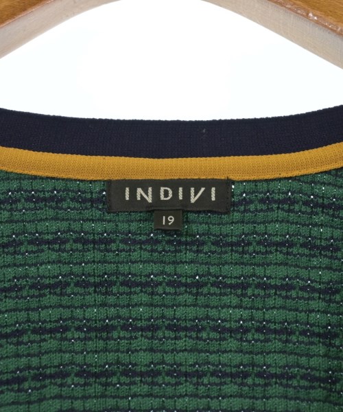 INDIVI（インディヴィ）カーディガン 緑 サイズ:19(F) レディース/2200725664046