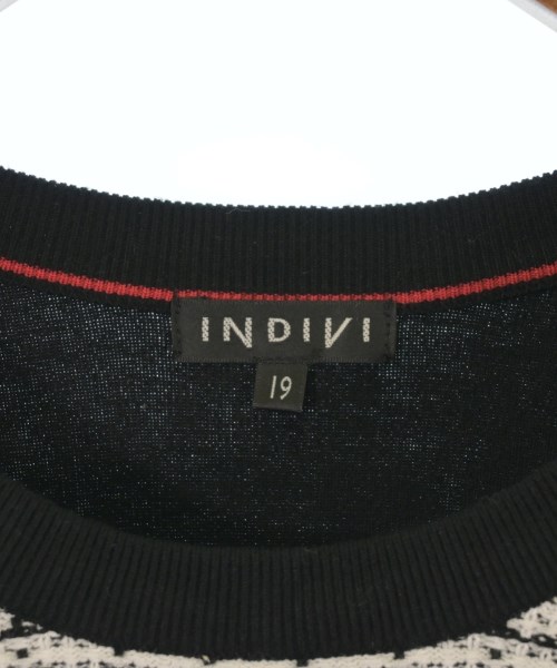 INDIVI（インディヴィ）ニット・セーター 黒 サイズ:19(F) レディース/2200725664176