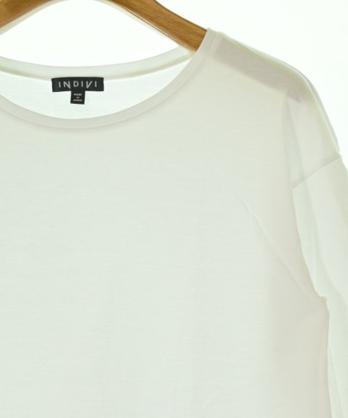 INDIVI（インディヴィ）Tシャツ・カットソー 白 サイズ:38(M位) レディース/2200713789133