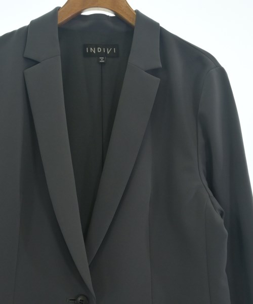 INDIVI（インディヴィ）ジャケット グレー サイズ:12(XL位) レディース/2200713789270