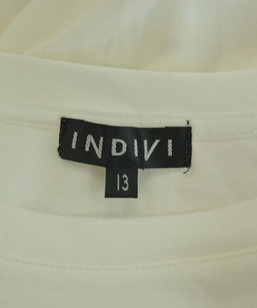 INDIVI（インディヴィ）Tシャツ・カットソー 白 サイズ:13(XL位) レディース/2200719838071