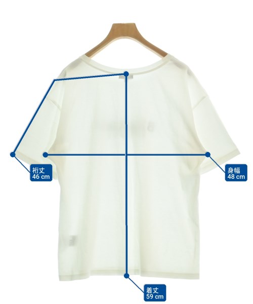 INDIVI（インディヴィ）Tシャツ・カットソー 白 サイズ:13(XL位) レディース/2200719838071