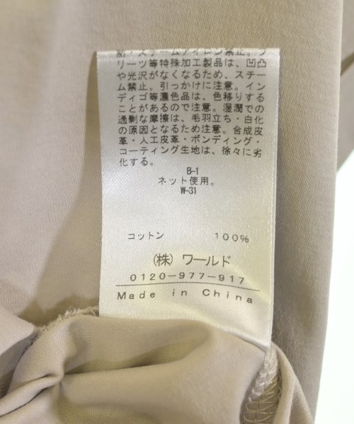 INDIVI（インディヴィ）Tシャツ・カットソー ベージュ サイズ:38(M位) レディース/2200717282289