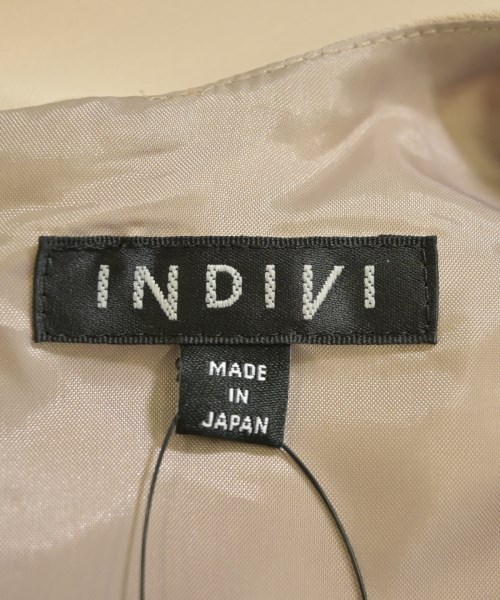 INDIVI（インディヴィ）ワンピース ベージュ サイズ:40(L位) レディース/2200714424095