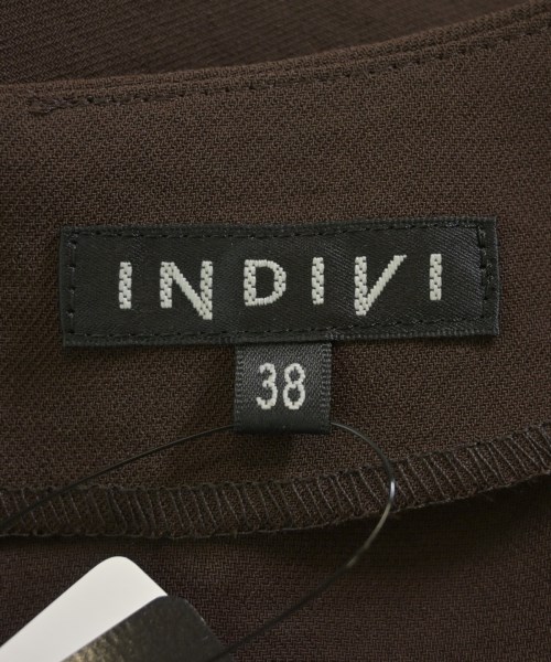 INDIVI（インディヴィ）ブラウス 茶 サイズ:38(M位) レディース/2200705543064