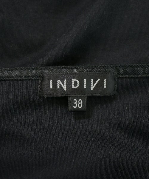 INDIVI（インディヴィ）Tシャツ・カットソー 黒 サイズ:38(M位) レディース/2200716494058