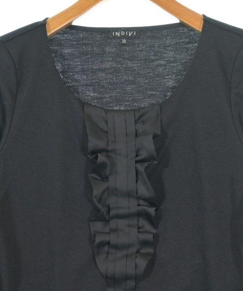 INDIVI（インディヴィ）Tシャツ・カットソー 黒 サイズ:38(M位) レディース/2200716494058