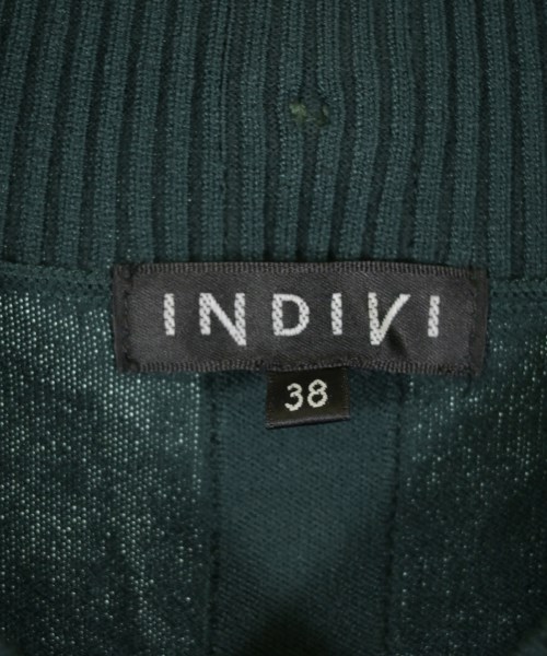 INDIVI（インディヴィ）カーディガン 緑 サイズ:38(M位) レディース/2200717848126