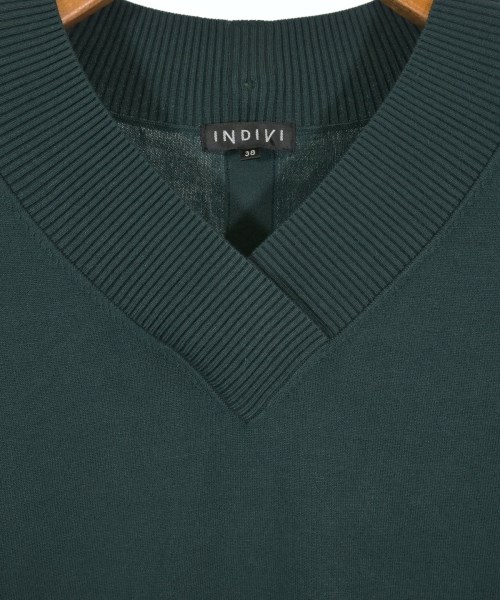 INDIVI（インディヴィ）カーディガン 緑 サイズ:38(M位) レディース/2200717848126