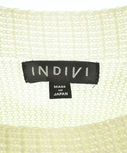 INDIVI（インディヴィ）ニット・セーター 白 サイズ:38(M位) レディース/2200717848133