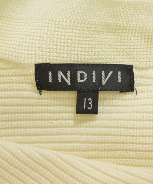 INDIVI（インディヴィ）ニット・セーター 白 サイズ:13(XL位) レディース/2200716023135
