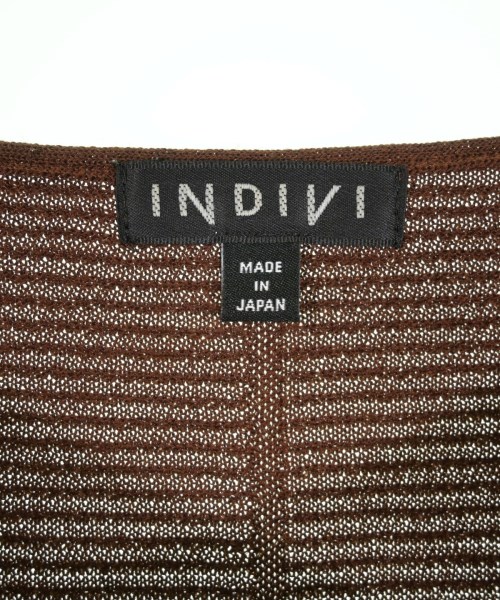 INDIVI（インディヴィ）ニット・セーター 茶 サイズ:13(XL位) レディース/2200716023142