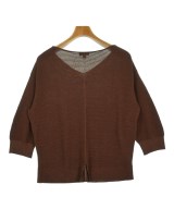 INDIVI（インディヴィ）ニット・セーター 茶 サイズ:13(XL位) レディース/2200716023142