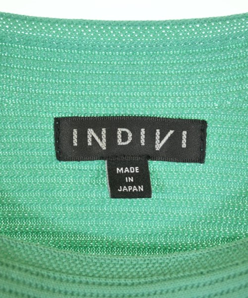 INDIVI（インディヴィ）ニット・セーター 緑 サイズ:13(XL位) レディース/2200716023159
