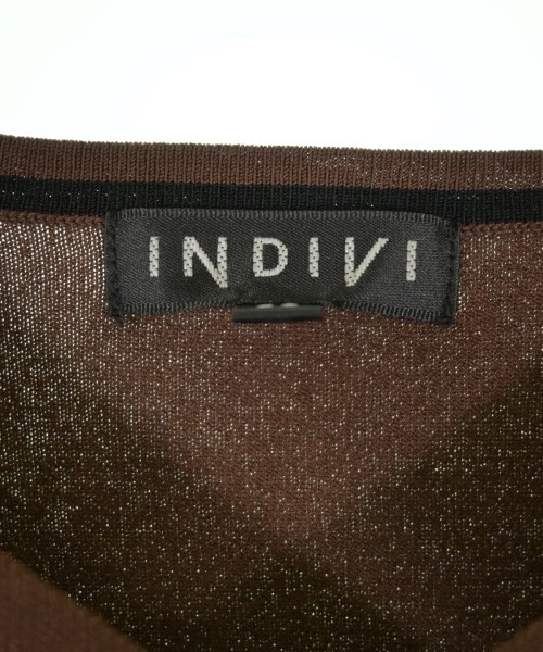 INDIVI（インディヴィ）ニット・セーター 茶 サイズ:38(M位) レディース/2200716023173