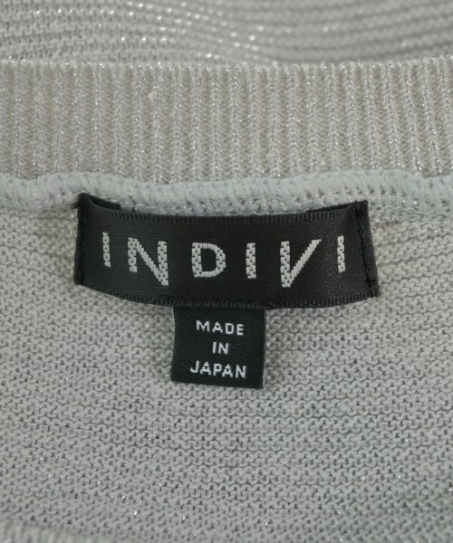 INDIVI（インディヴィ）ニット・セーター グレー サイズ:13(XL位) レディース/2200721987033