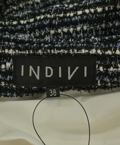 INDIVI（インディヴィ）ベスト 青 サイズ:38(M位) レディース/2200718143237