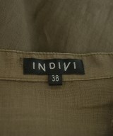 INDIVI（インディヴィ）カジュアルシャツ 茶 サイズ:38(M位) レディース/2200718143329