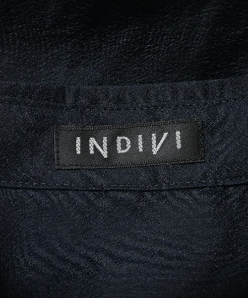 INDIVI（インディヴィ）カジュアルシャツ 紺 サイズ:38(M位) レディース/2200720963038