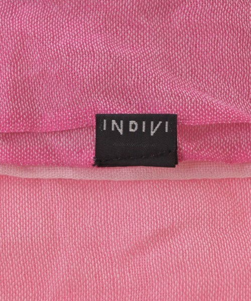 INDIVI（インディヴィ）ストール ピンク サイズ:- レディース/2200724363056