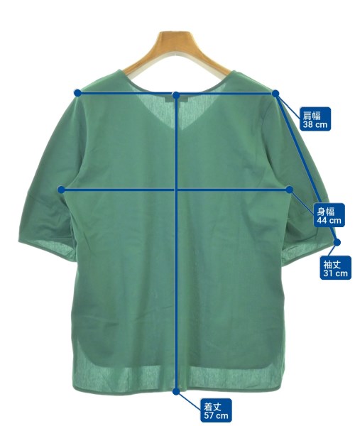 INDIVI（インディヴィ）Tシャツ・カットソー 緑 サイズ:38(M位) レディース/2200720953077