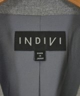 INDIVI（インディヴィ）ノーカラージャケット グレー サイズ:36(S位) レディース/2200717483051