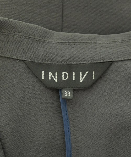 INDIVI（インディヴィ）テーラードジャケット グレー サイズ:38(M位) レディース/2200725546120