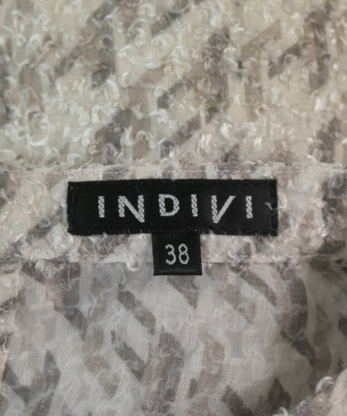 INDIVI（インディヴィ）ブラウス 茶 サイズ:38(M位) レディース/2200719639500