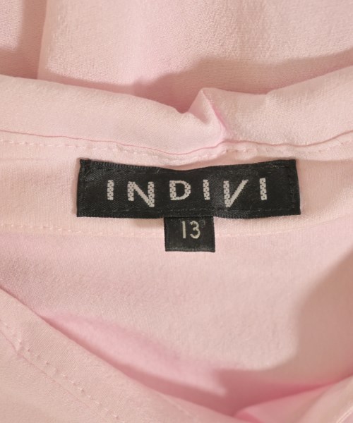 INDIVI（インディヴィ）カジュアルシャツ ピンク サイズ:13(XL位) レディース/2200726312038