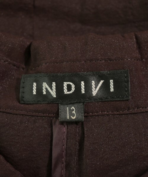 INDIVI（インディヴィ）カジュアルシャツ 紫 サイズ:13(XL位) レディース/2200726312069