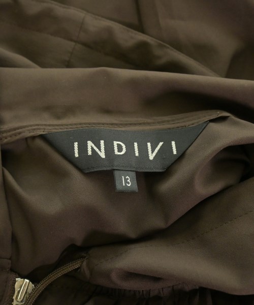 INDIVI（インディヴィ）ブルゾン 茶 サイズ:13(XL位) レディース/2200726312090