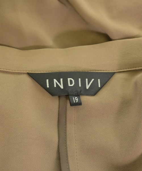 INDIVI（インディヴィ）カジュアルジャケット 茶 サイズ:19(F) レディース/2200726312113