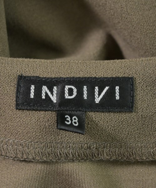INDIVI（インディヴィ）ブラウス 茶 サイズ:38(M位) レディース/2200721185286
